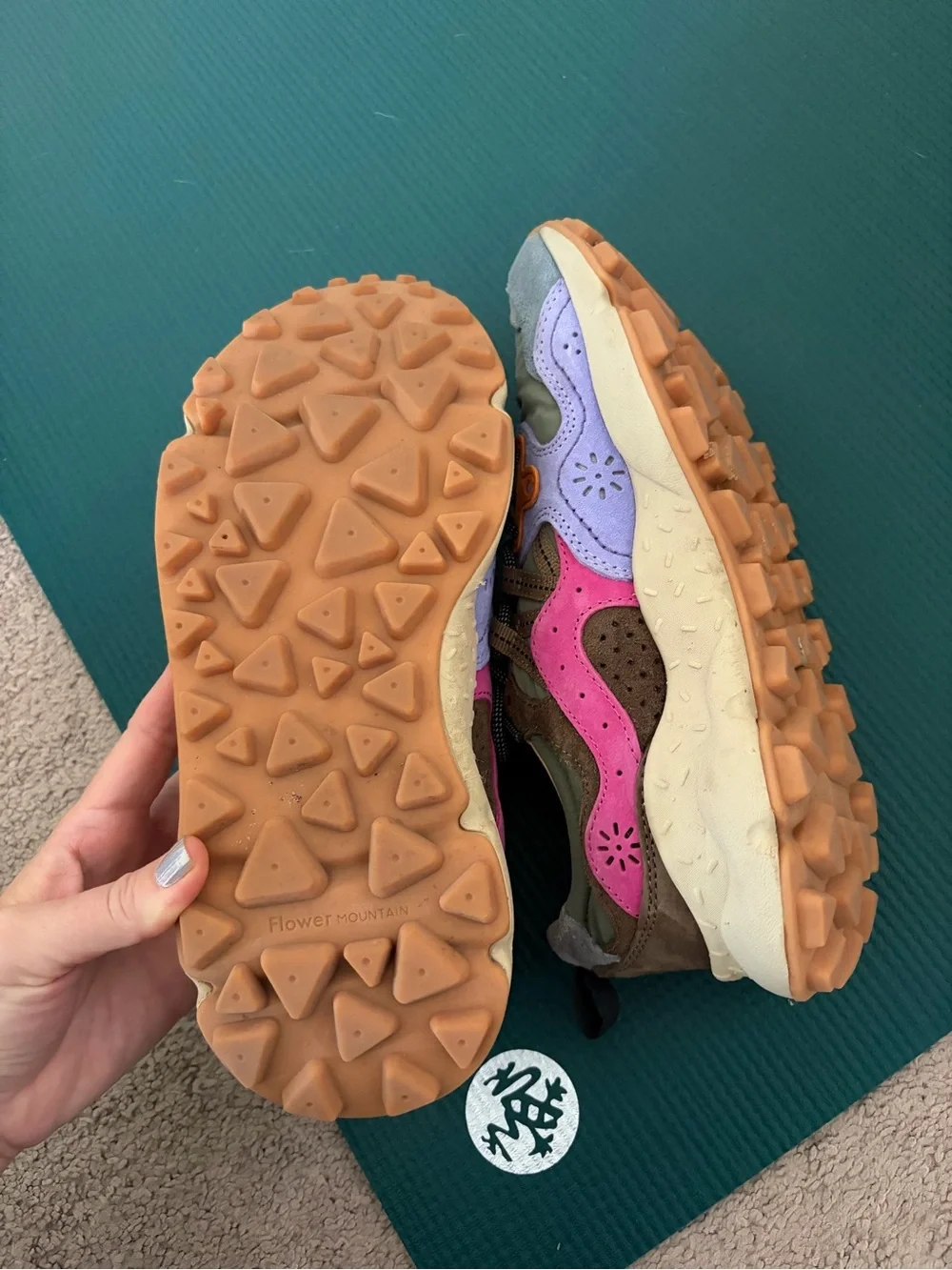 Flower Mountain Multi-Color Stylish Athletic Sneakers